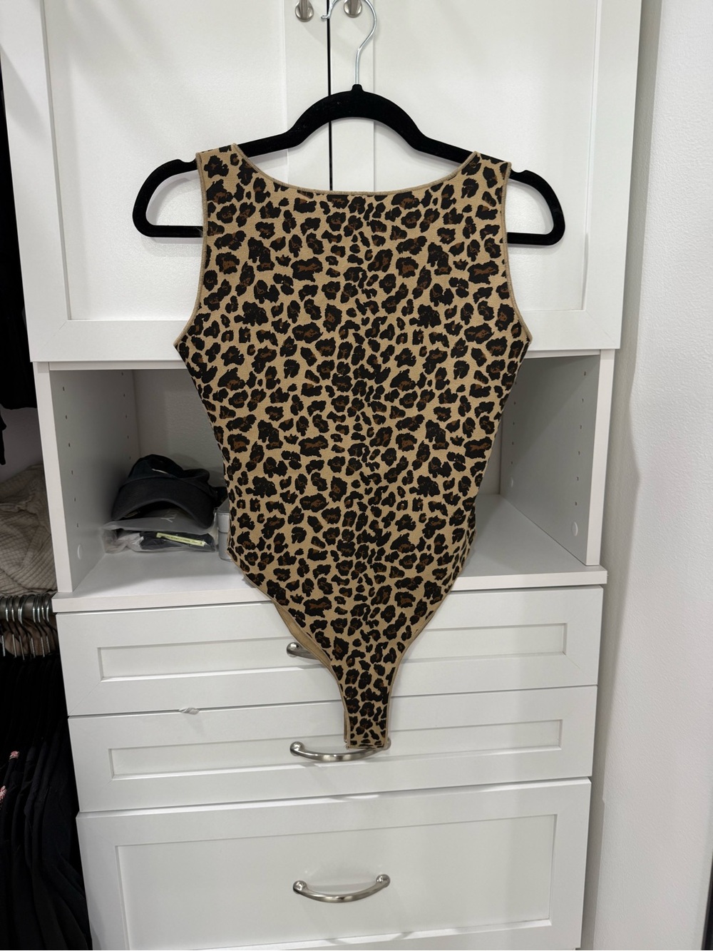 Zara women’s leopard bodysuit